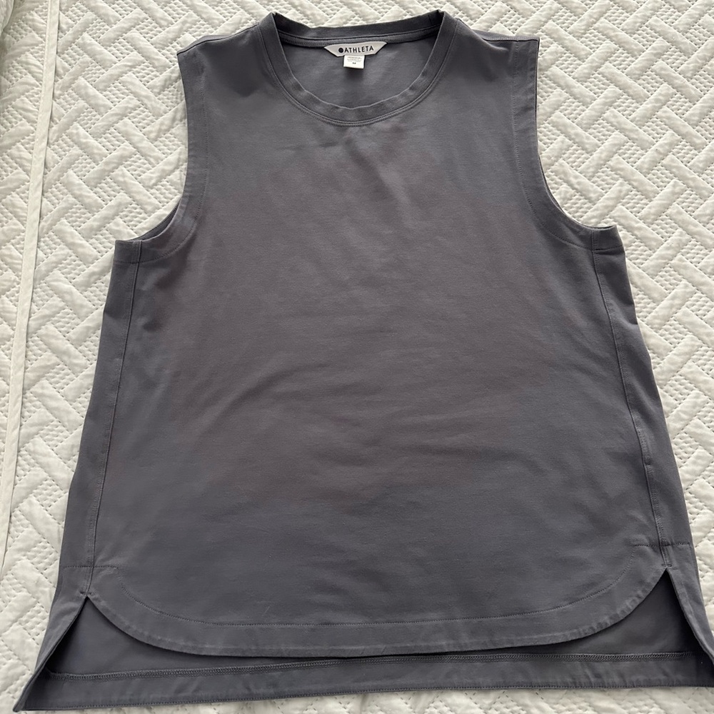 Athleta gray tank top